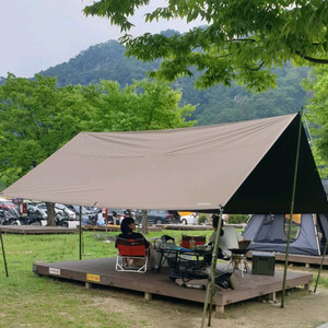 어반사이드 택티컬 블랙코팅 300D그래핀쉴드타프폴대세트