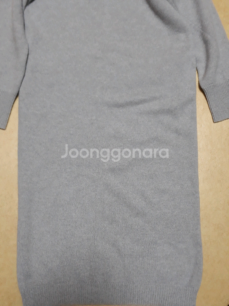 더캐시미어 캐시100 니트원피스S--5
