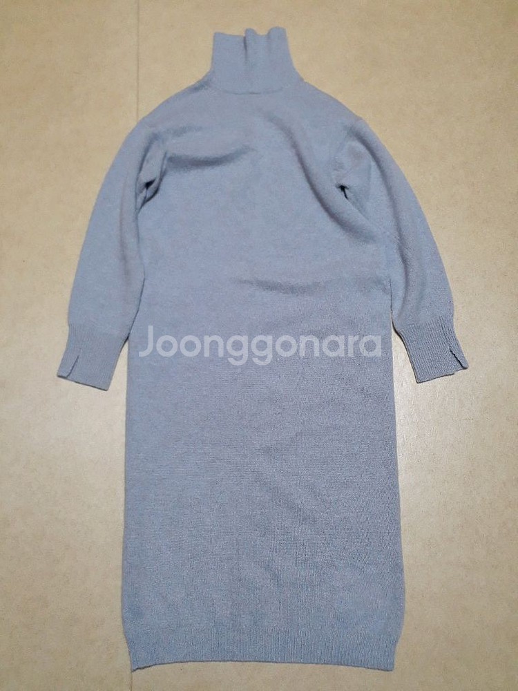 더캐시미어 캐시100 니트원피스S--3
