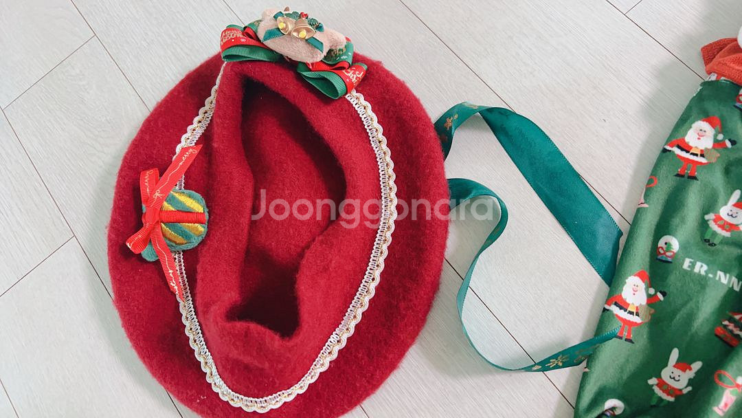 풀세트 크리스마스 여아 테마 파티 드레스 의상 풀세트--7
