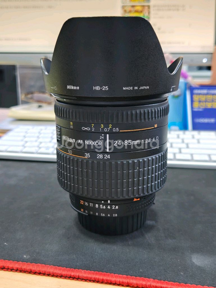 니콘 AF 니코르 24-85mm f/2.8-4 D 렌즈--0