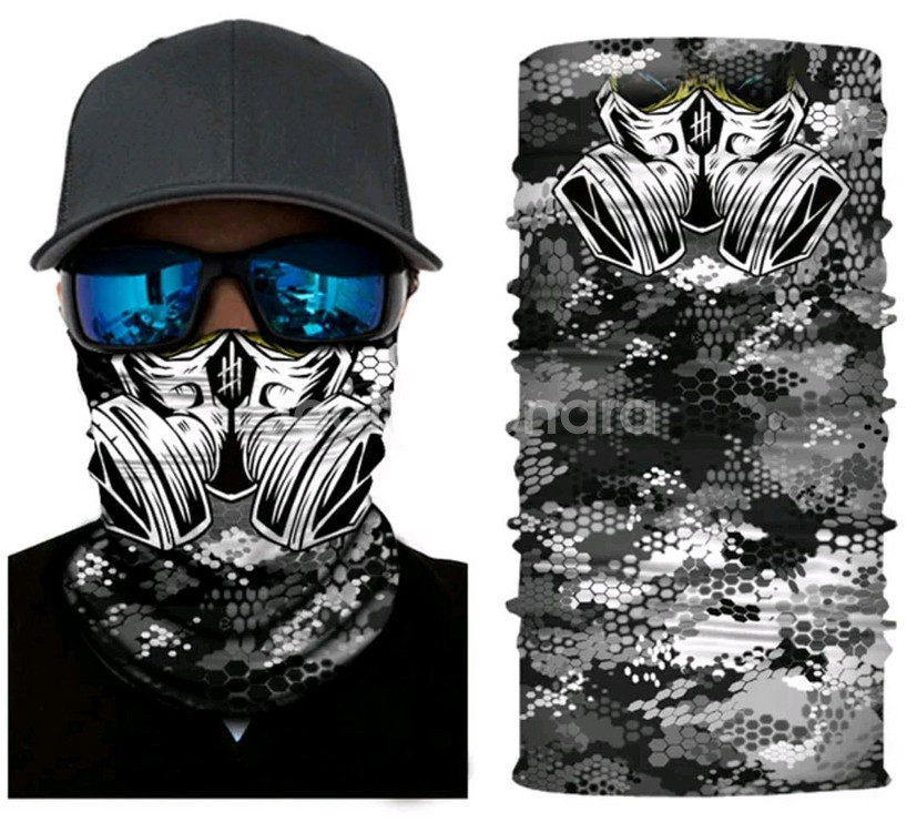 새상품) 해골 디자인 넥워머, 바라클라바, 스카프, 두건--4
