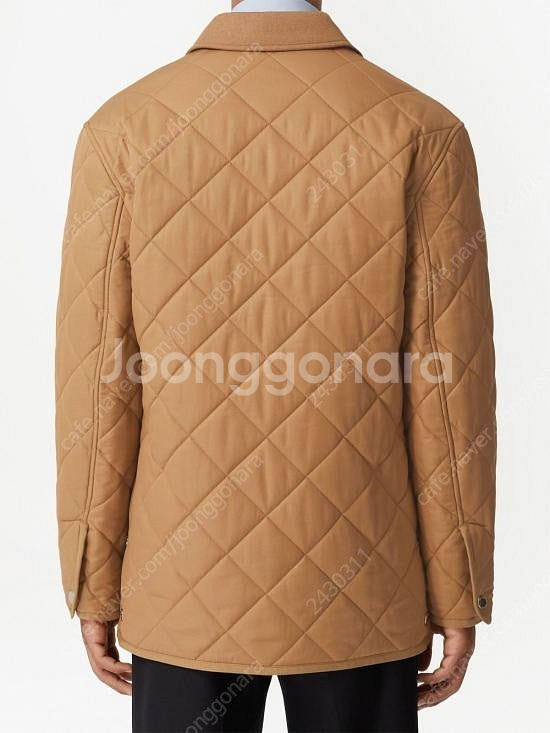 BURBERRY 버버리 다이아몬드 퀼팅 로고 남성 자켓 23SS 8058116 판매--1