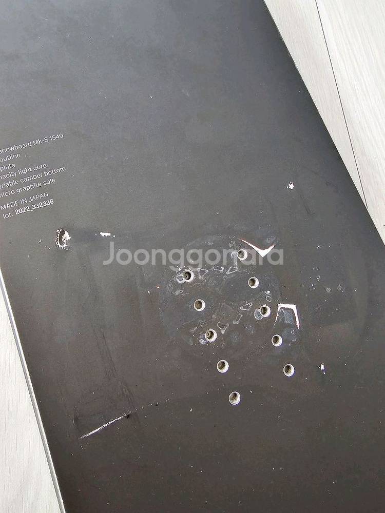 스노우보드 데크 wrx mk-s 154 22-23--3