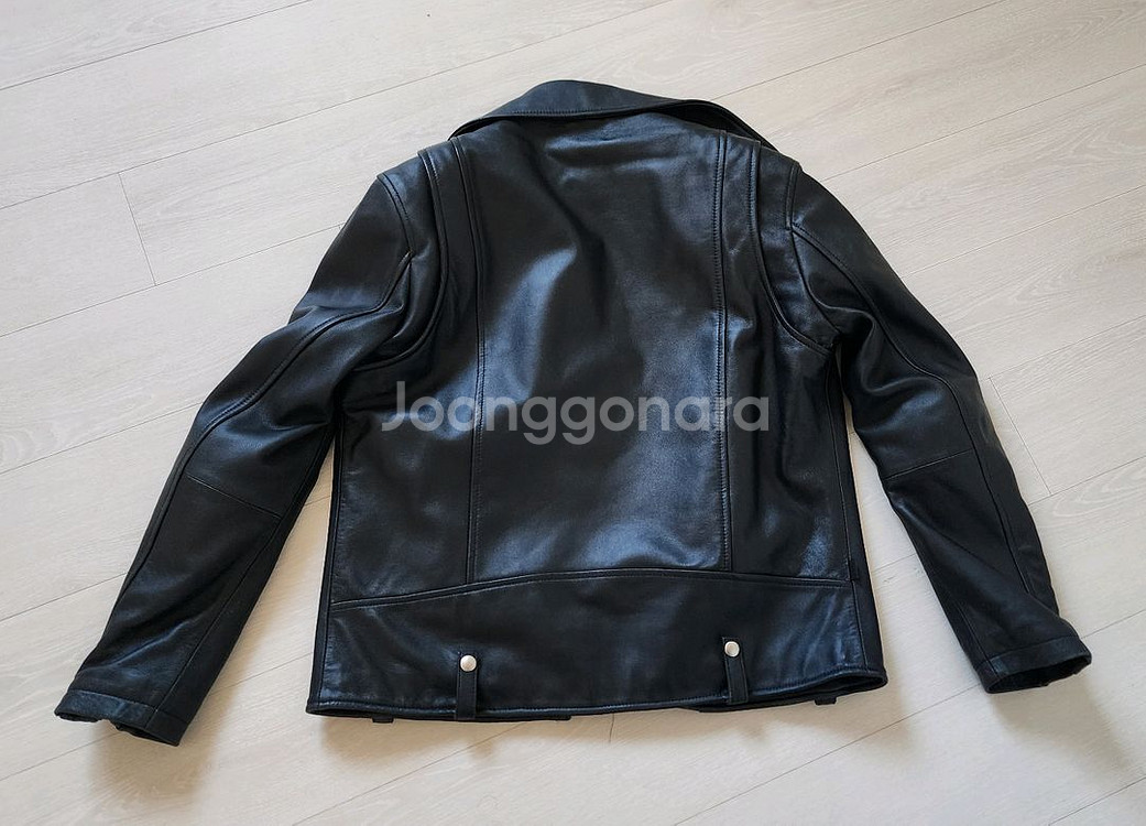 양가죽 라이딩 자켓 95~100 (어깨, 팔꿈치 보호대 장착.등보호대 장착 가능)--1