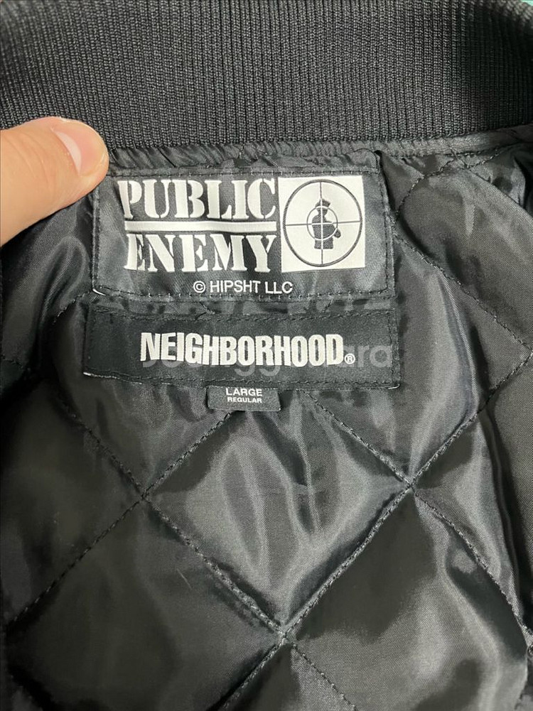 네이버후드 퍼블릭에너미 마제스틱 자켓 L size--6