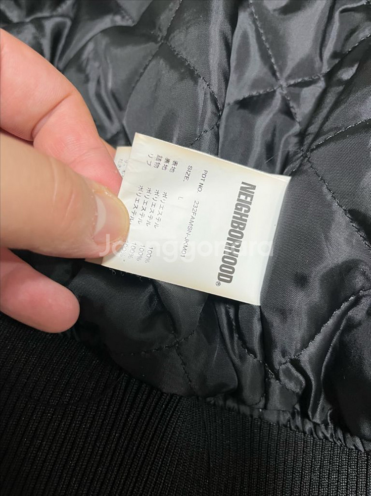 네이버후드 퍼블릭에너미 마제스틱 자켓 L size--7