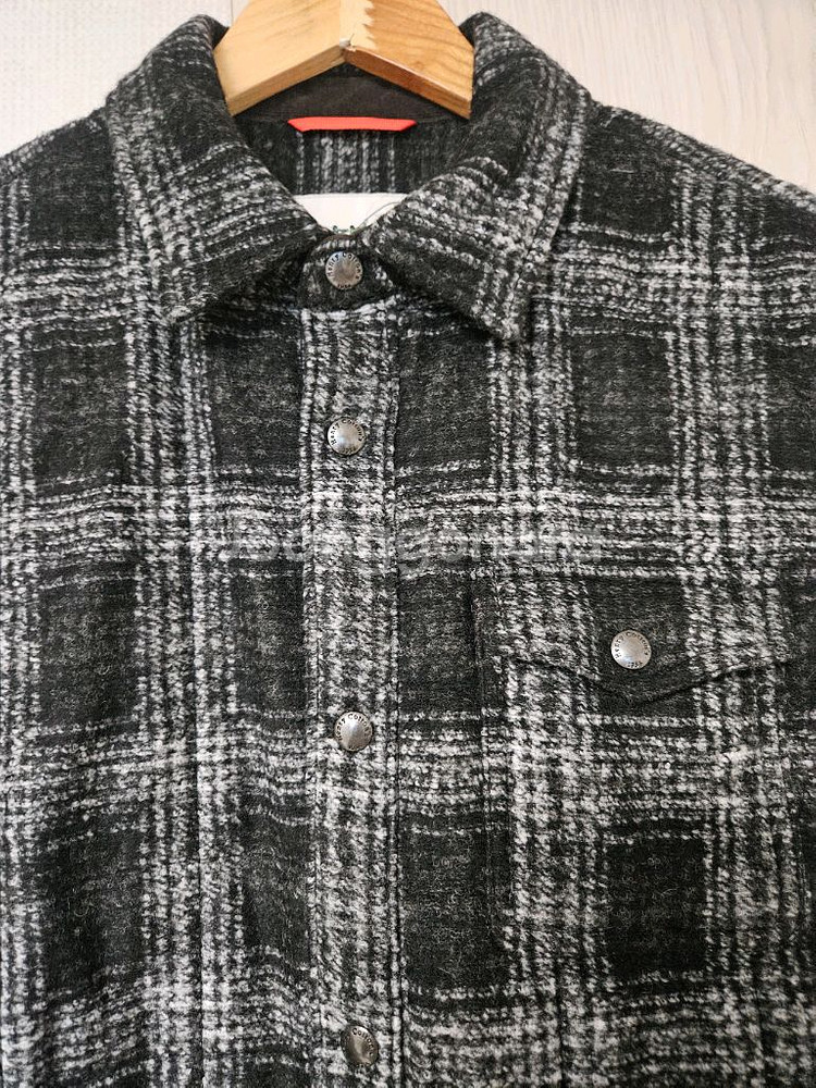 헨리코튼 체크 셔츠자켓--6