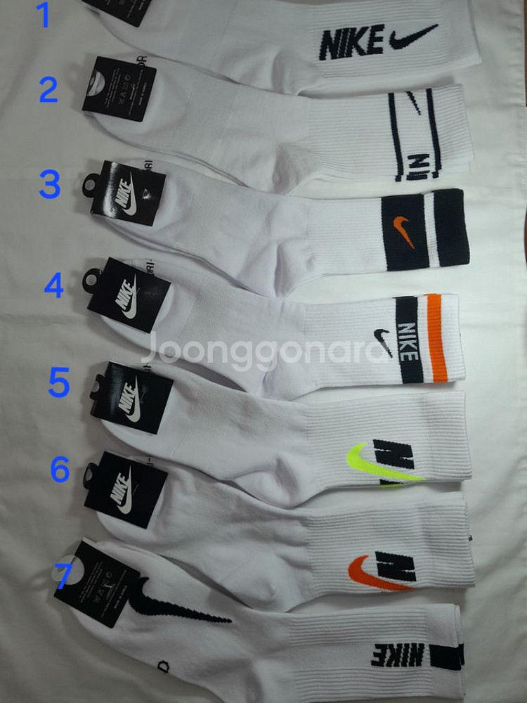 무료배송 나이키양말 에브리데이7종 10켤레--0