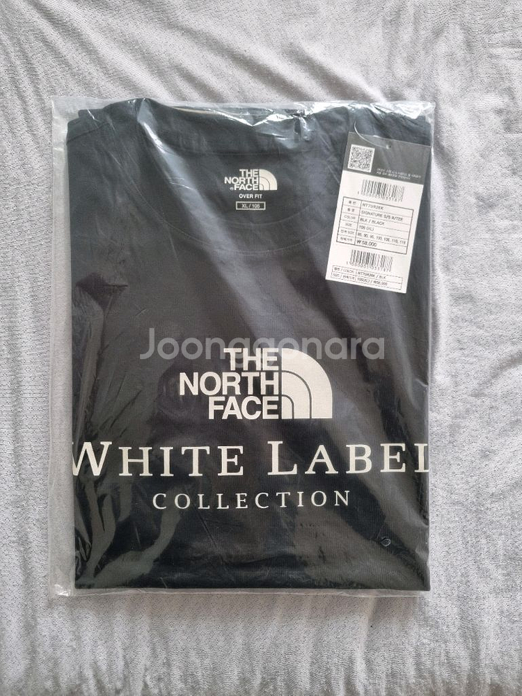 노스페이스 화이트라벨 시그니처 반팔티 105쌰준--0