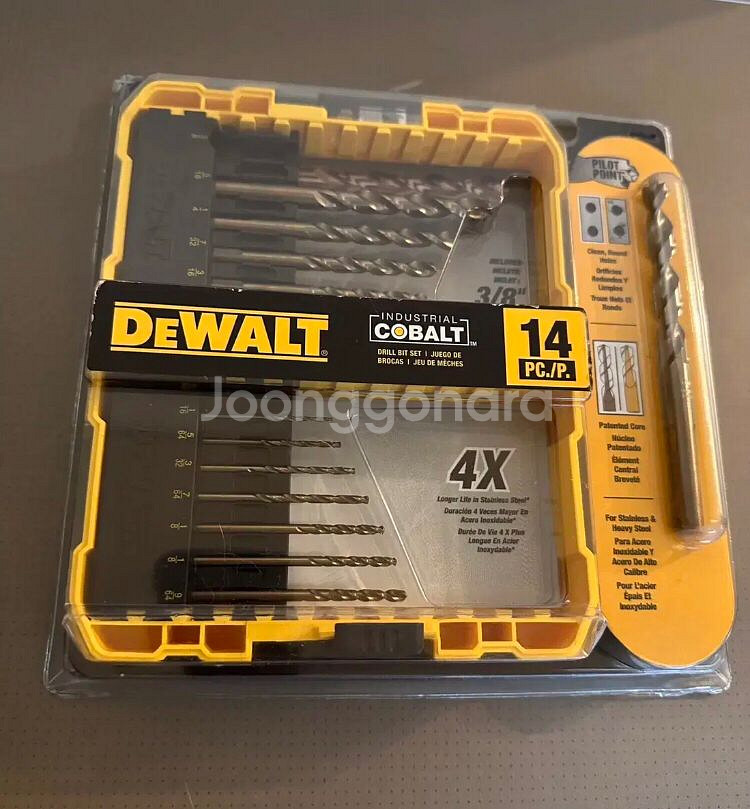 디월트 코발트 드릴비트 세트--0