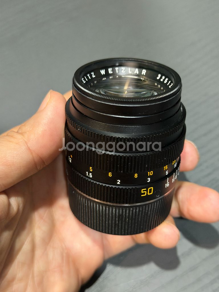(가격조정) 라이카 주미룩스 50mm f1.4 3세대--3