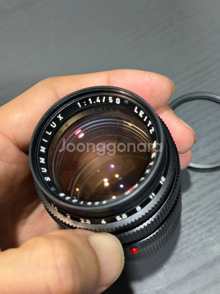 (가격조정) 라이카 주미룩스 50mm f1.4 3세대--2