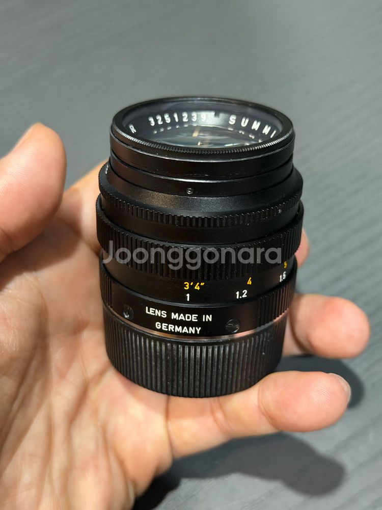 (가격조정) 라이카 주미룩스 50mm f1.4 3세대--4