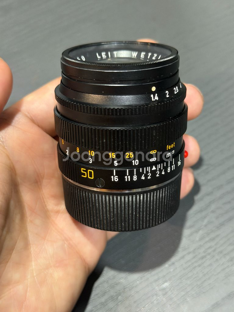 (가격조정) 라이카 주미룩스 50mm f1.4 3세대--6