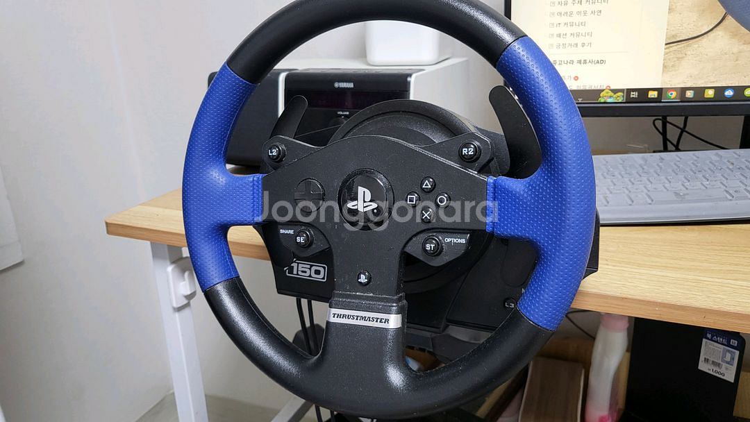 레이싱휠 세트 트러스트마스터 t150--1