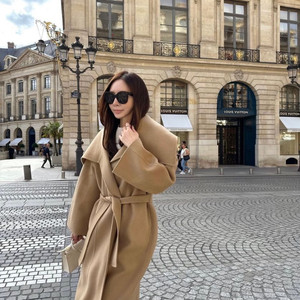 더로랑 다이애나 코트 카멜