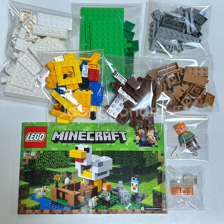 마인크래프트 레고 21140 닭장 레고 마인크래프트--0