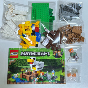 마인크래프트 레고 21140 닭장 레고 마인크래프트