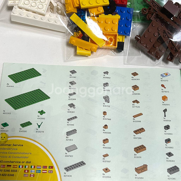 마인크래프트 레고 21140 닭장 레고 마인크래프트--4