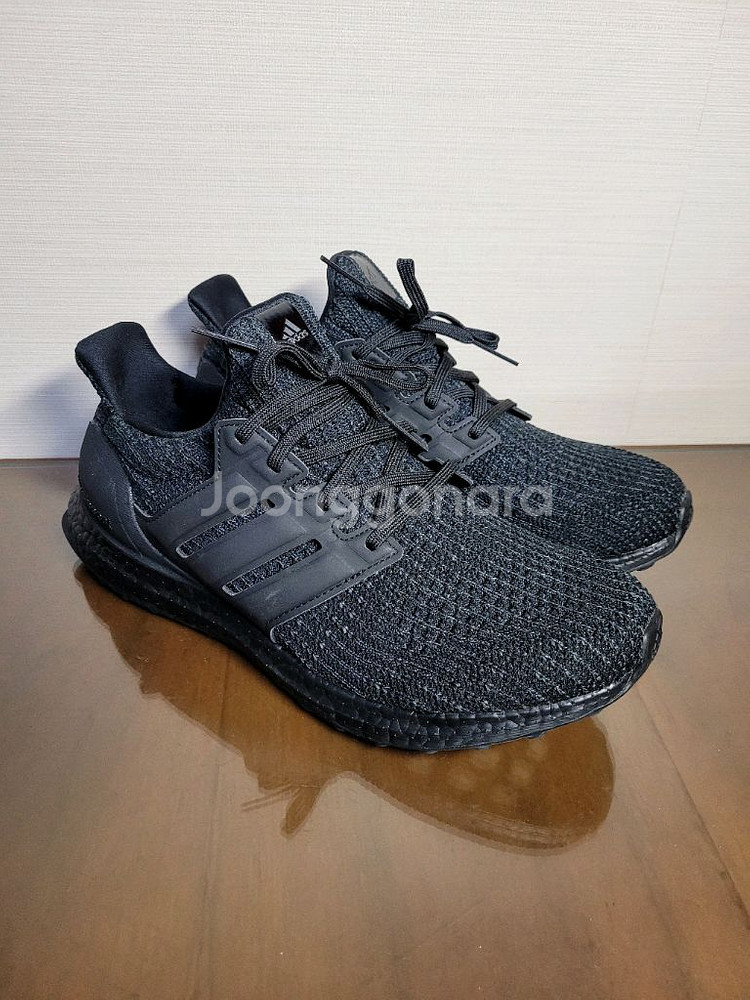 (280) 아디다스 울트라부스트 4.0 블랙--1