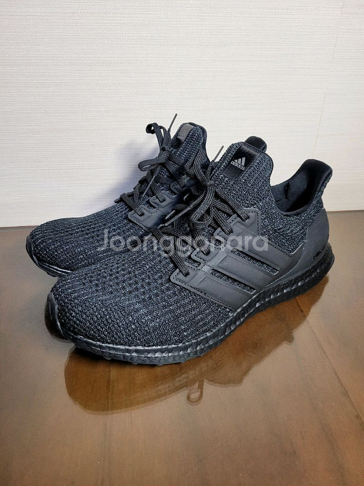 (280) 아디다스 울트라부스트 4.0 블랙--5