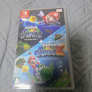 닌텐도스위치 슈퍼마리갤럭시 1+2 합본(신품급)