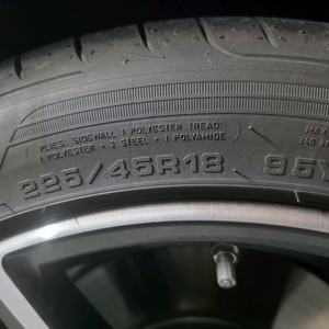 bmw 320i msp 굿이어 f1 225/45R18 출고타이어