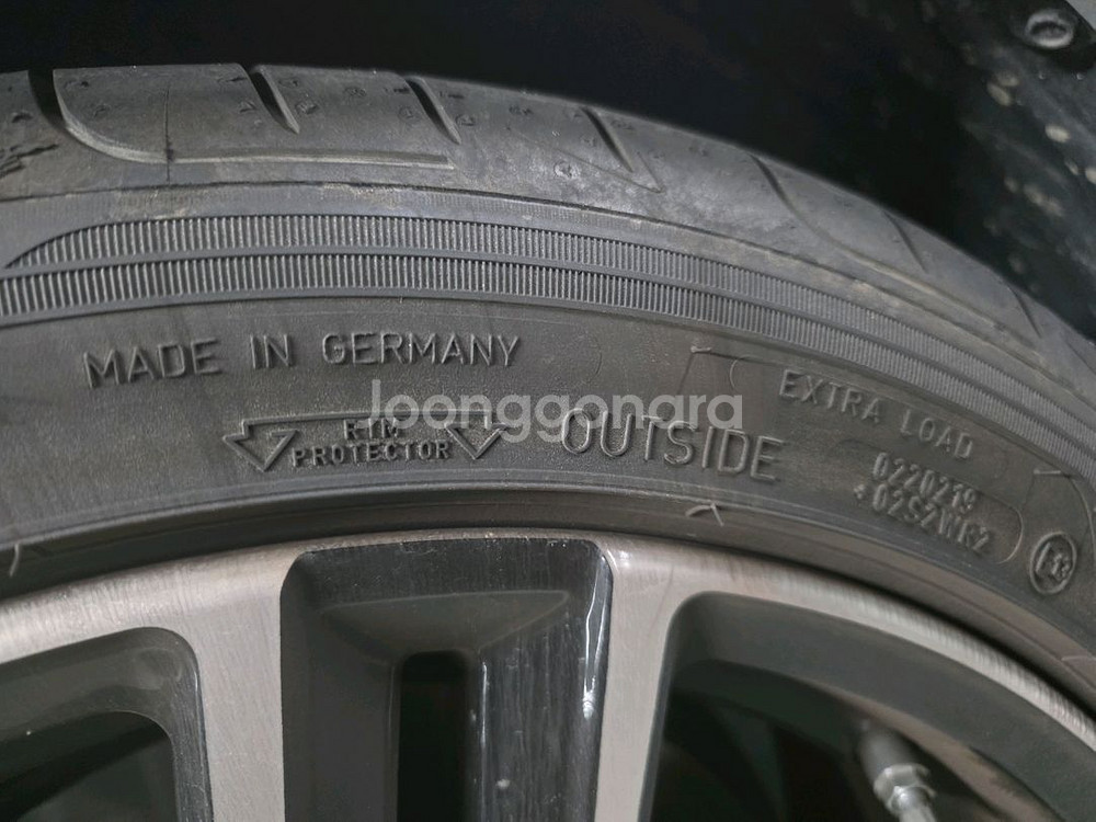 bmw 320i msp 굿이어 f1 225/45R18 출고타이어--1