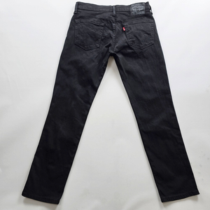 리바이스 청바지 흑청 스판 데님 사이즈32 R2786