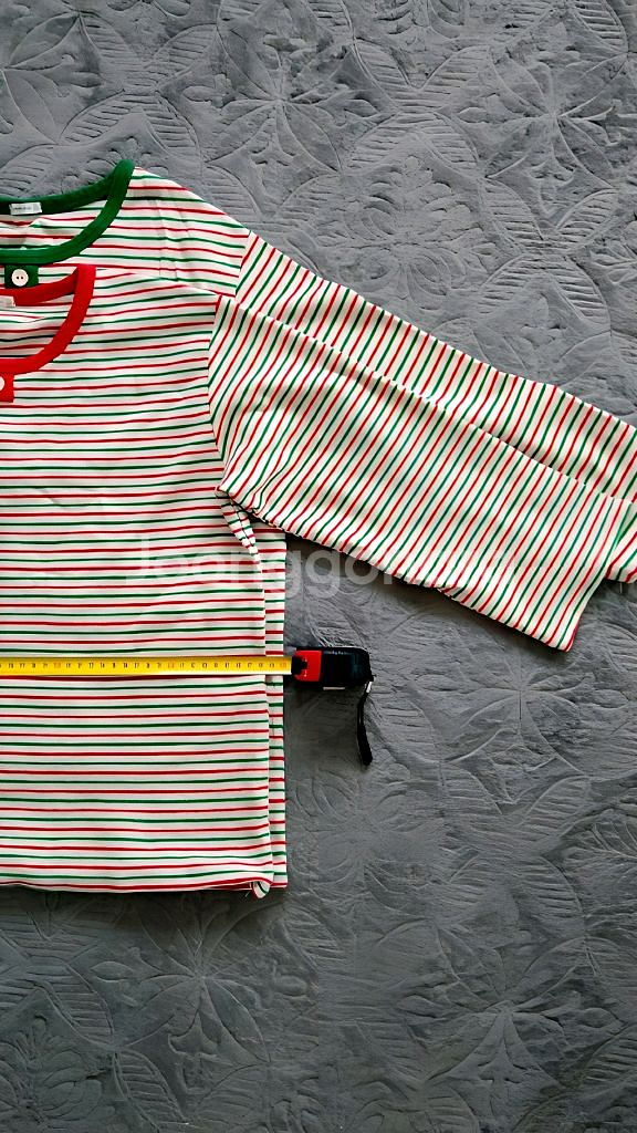 피카부 크리스마스 패밀리룩 파자마 잠옷 (바디슈트,모자,엄마,아빠)--2