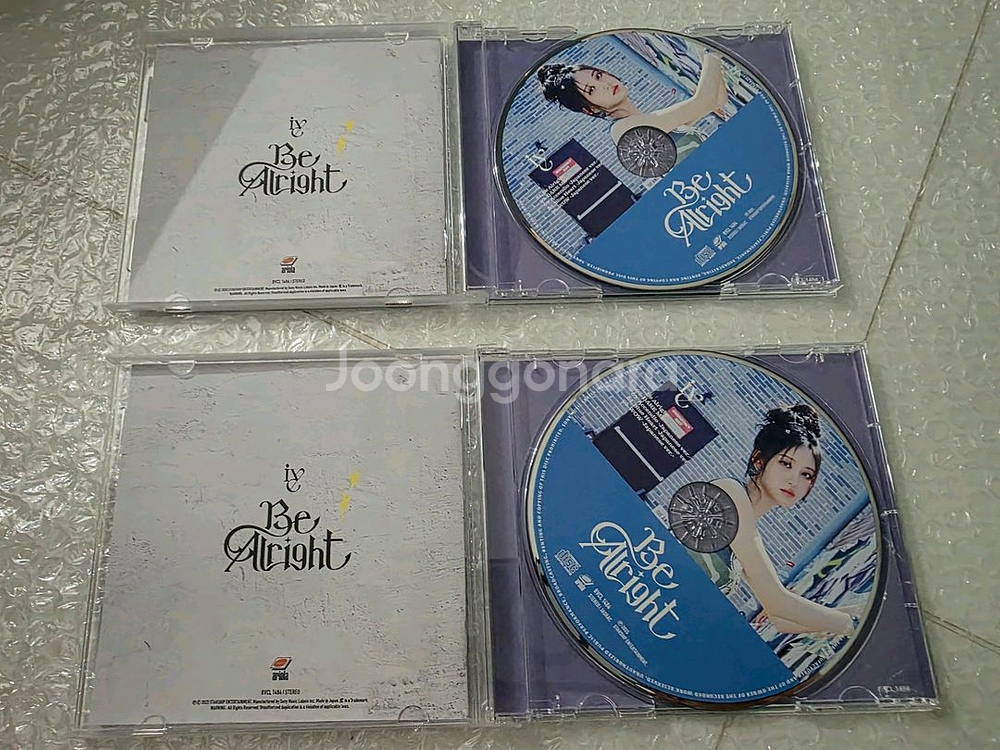 아이브 일본 Be Alright 통상판 개봉 앨범--0