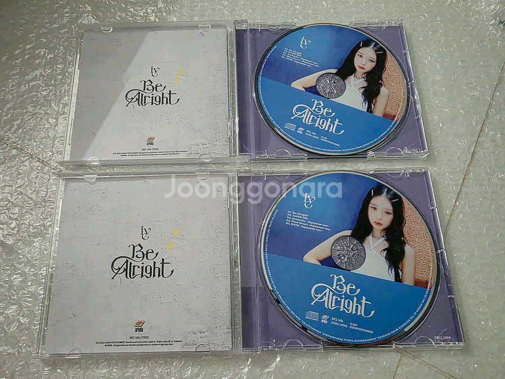 아이브 일본 Be Alright 통상판 개봉 앨범--2