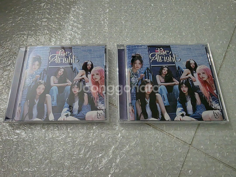 아이브 일본 Be Alright 통상판 개봉 앨범--3