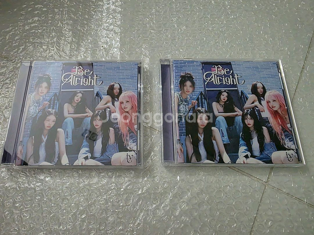 아이브 일본 Be Alright 통상판 개봉 앨범--4