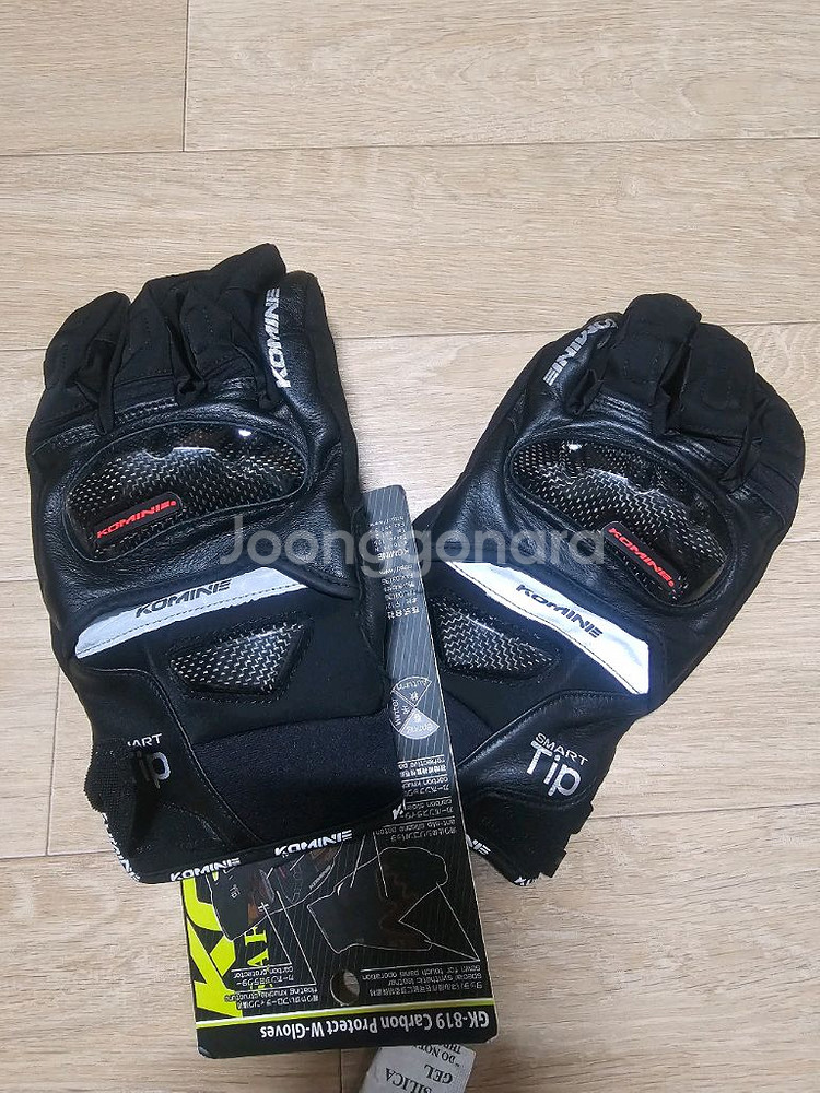 코미네 GK-819 카본 윈터 오토바이 장갑 새상품--0