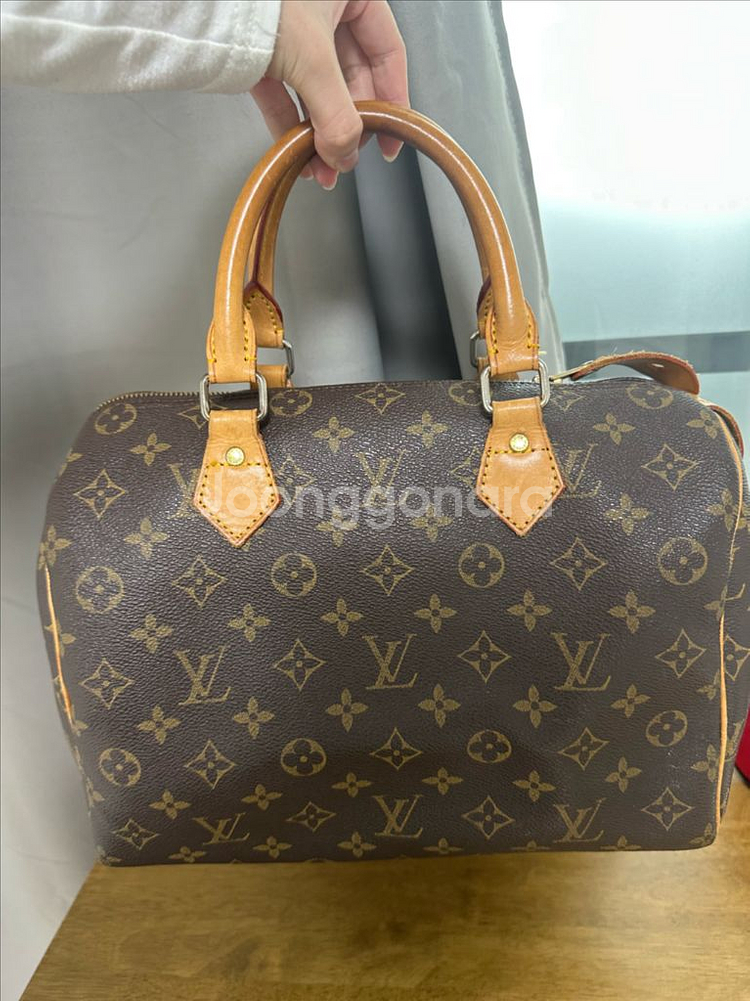 루이비통 스피디 30 모노그램 핸드백--1