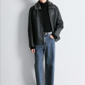 클럽모나코 시어링 봄버 재킷