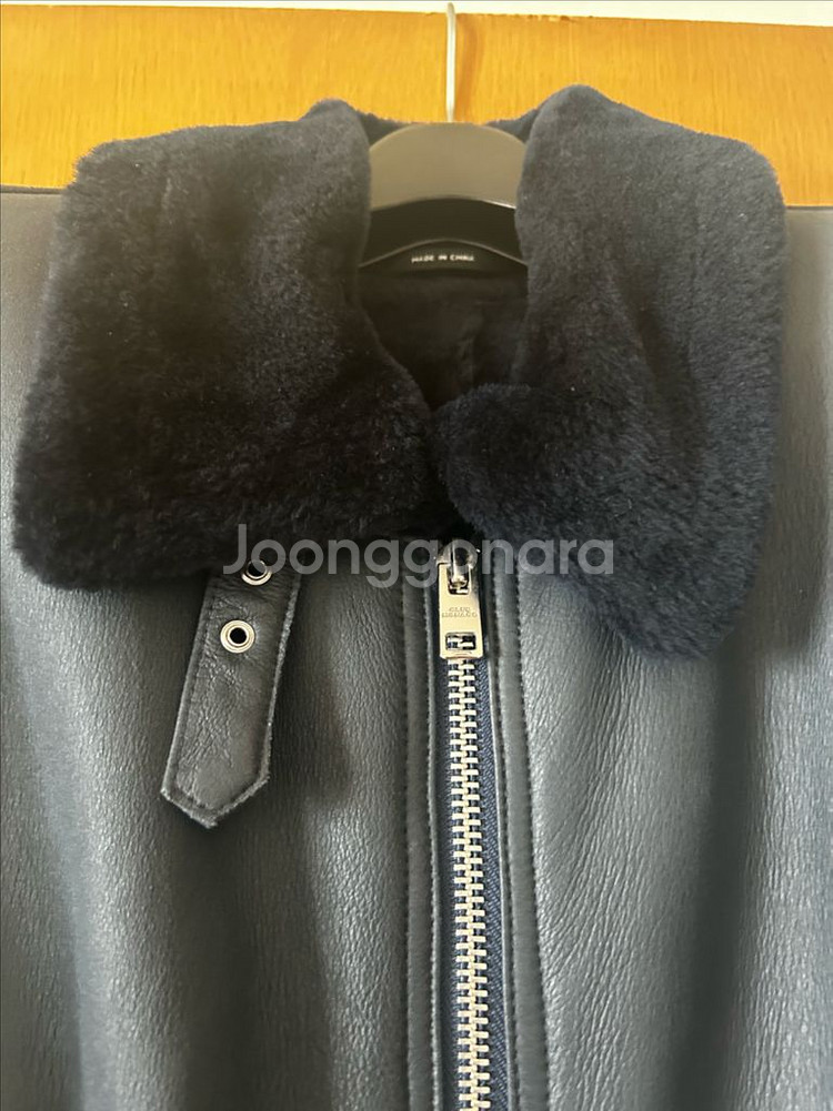 클럽모나코 시어링 봄버 재킷--4