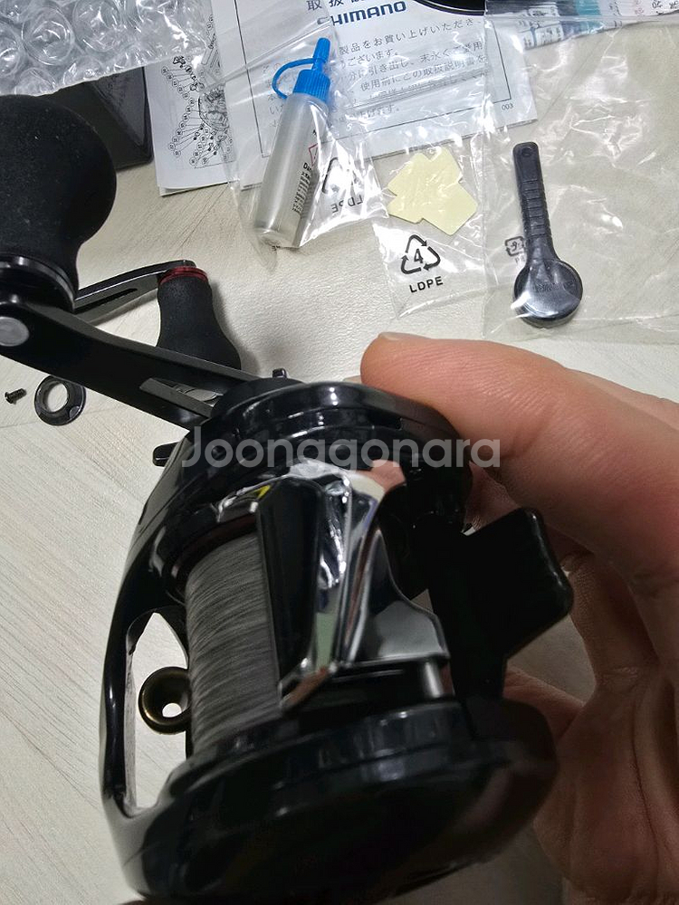 16 구형 시마노 스티레 우핸 100pg (핸들2개)--3