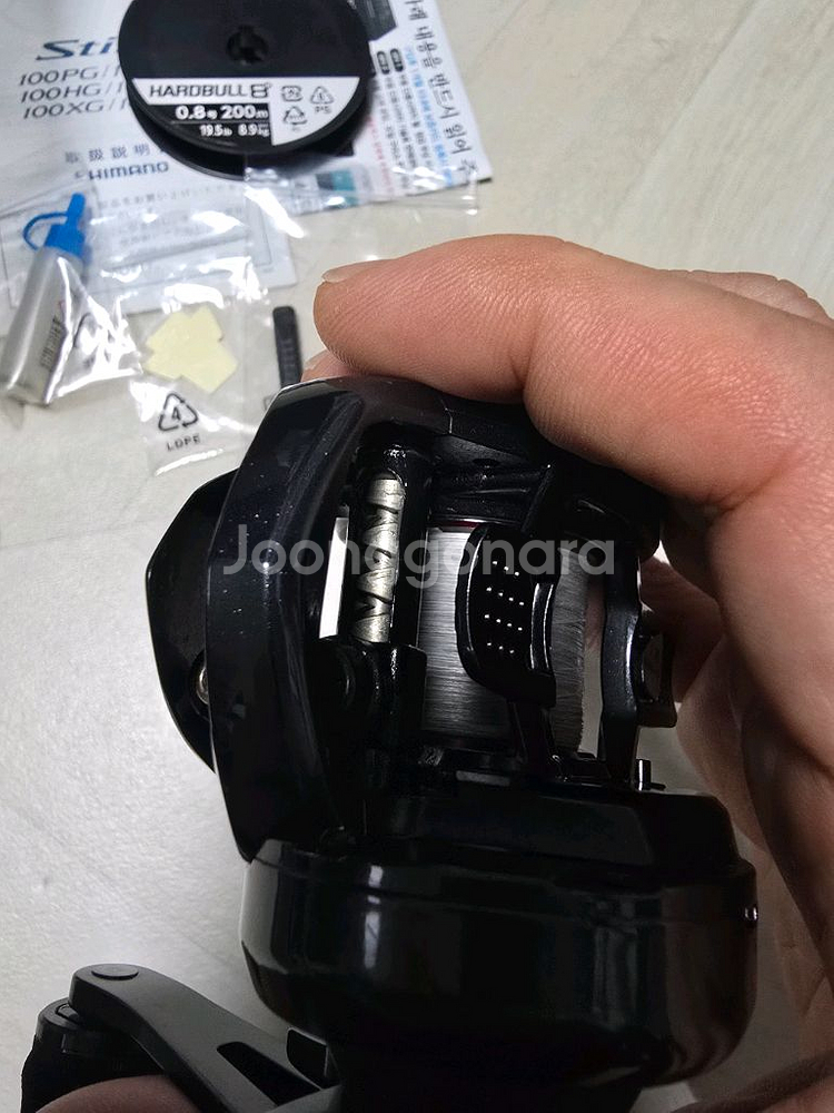 16 구형 시마노 스티레 우핸 100pg (핸들2개)--6