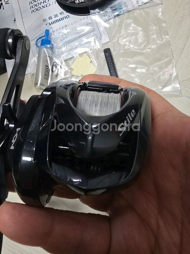 16 구형 시마노 스티레 우핸 100pg (핸들2개)--1