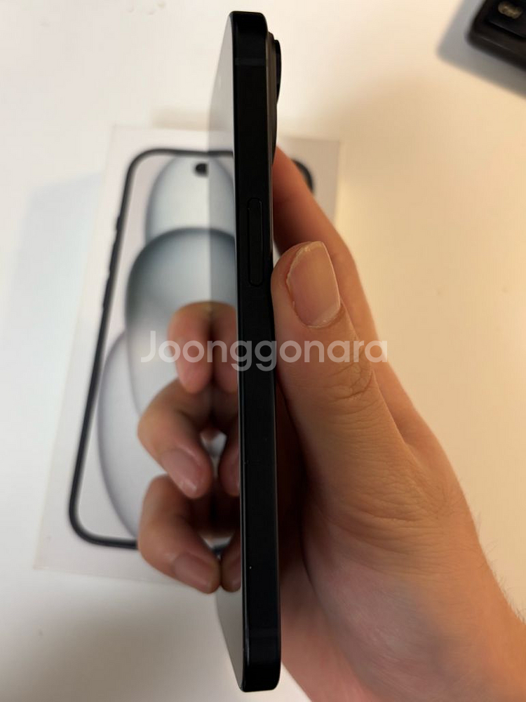 아이폰 15 블랙 128g--9