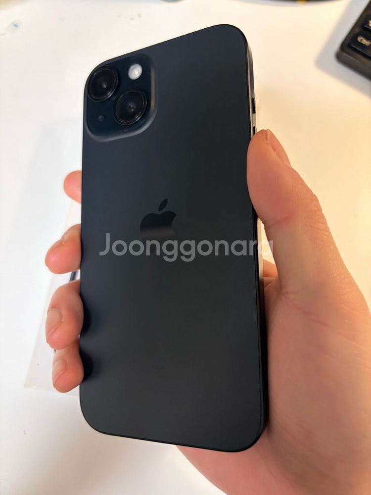 아이폰 15 블랙 128g--10