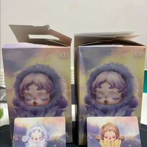 팝마트 스컬판다 빛의정원 번개 티크우드