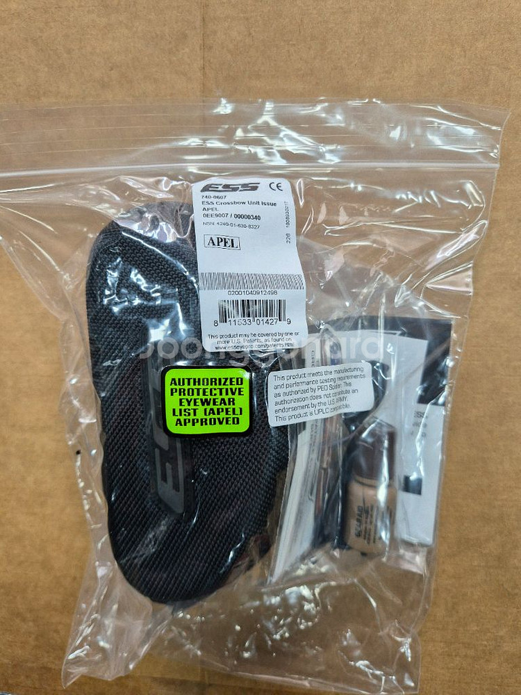 미군 ess 크로스보우 방탄선글라스 판매합니다.--1