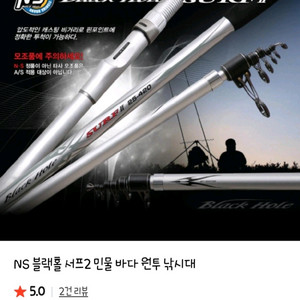 NS 블랙홀 서프2 낚시대 25-420