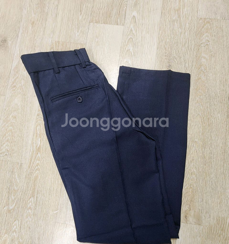 새상품) 여성 슬랙스 네이비--2