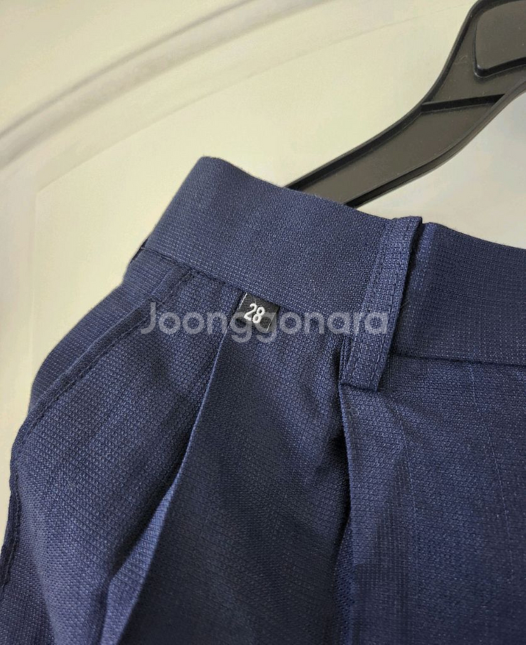 새상품) 여성 슬랙스 네이비--1