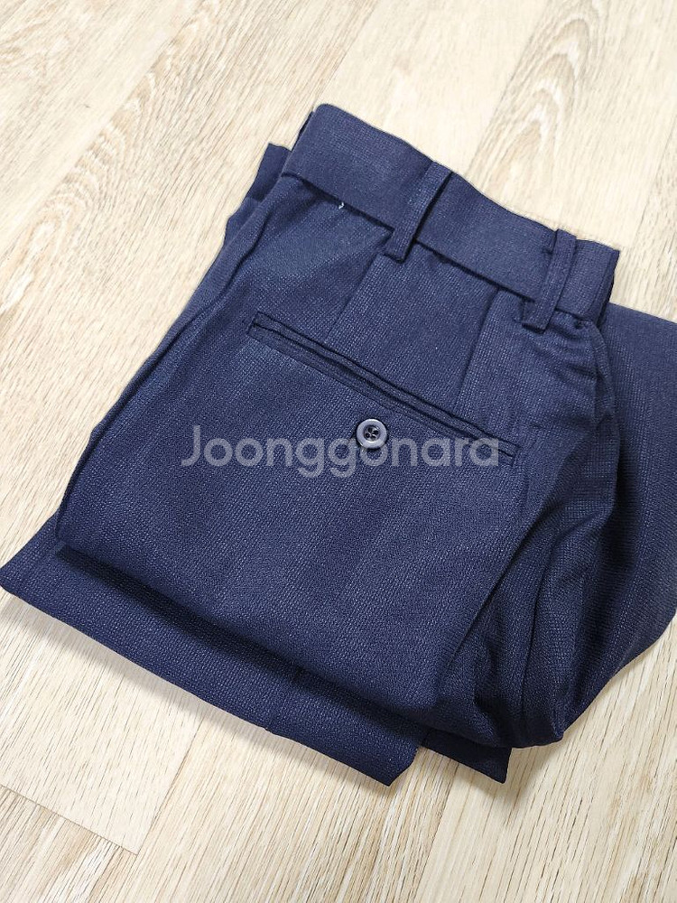 새상품) 여성 슬랙스 네이비--3